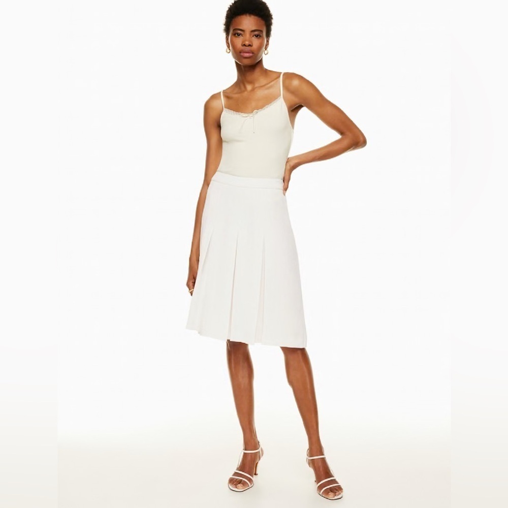 Aritzia Wilfred Windmill Pleated Skirt